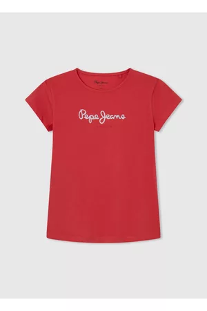 Pepe Jeans Infantil Camisetas - Camiseta logo detalle glitter