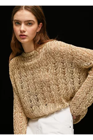 Pepe Jeans De punto - Cardigan cropped punto calado