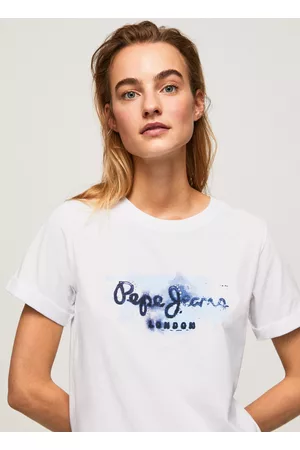 Pepe Jeans Camisetas - Camiseta algodón logo degradado