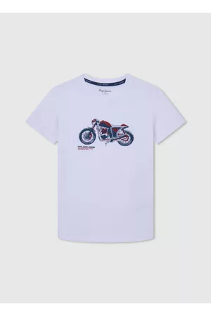 Pepe Jeans Infantil Camisetas - Camiseta estampado motocicleta