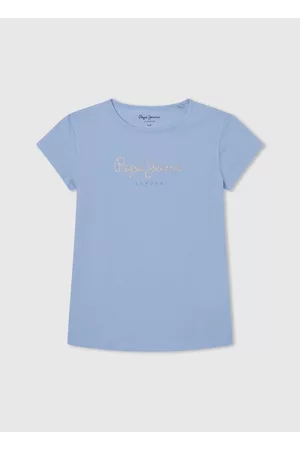 Pepe Jeans Infantil Camisetas - Camiseta logo detalle glitter