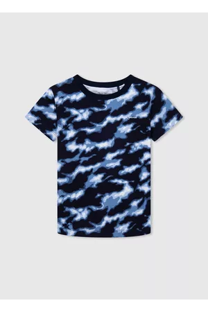 Pepe Jeans Infantil Camisetas - Camiseta algodón camuflada