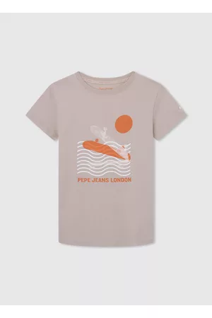 Pepe Jeans Infantil Camisetas - Camiseta logo estampado
