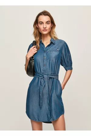 Pepe Jeans Mujer Vestidos - Vestido fit loose glennis