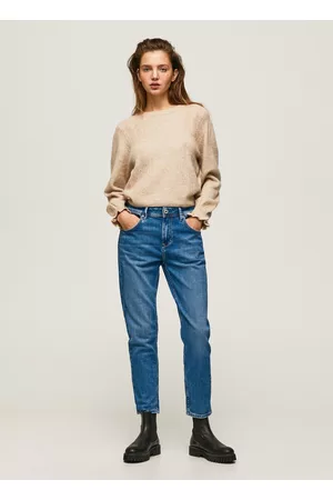 Pepe Jeans Mujer Cintura alta - Jean violet fit relaxed tiro alto