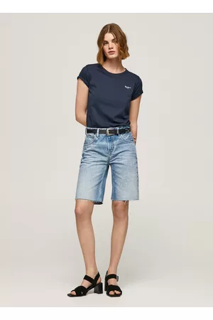 Pepe Jeans Mujer Vaqueros - Bermuda denim fit relaxed