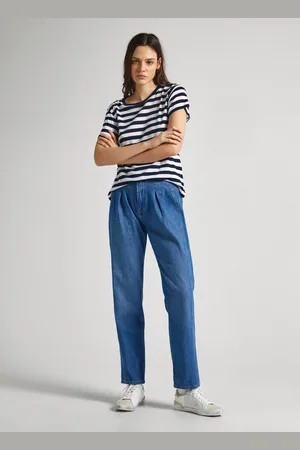 Jeans rectos de mujer - Pantalones vaqueros rectos para mujer, Nueva  colección