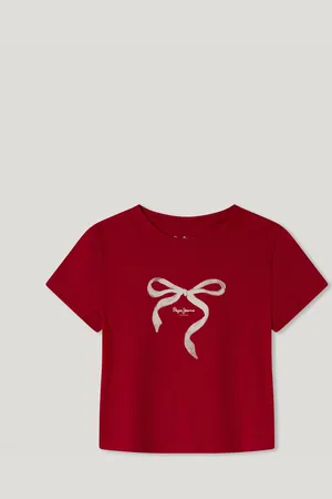 Pepe Jeans Camiseta estampada fit cropped