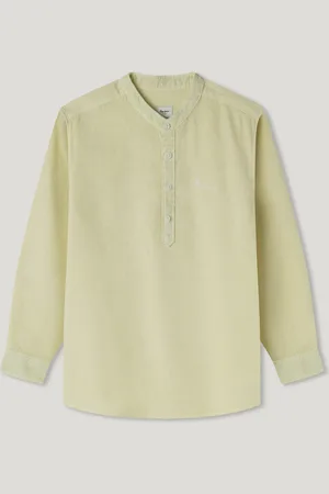 Pepe Jeans Camisa cuello mao con logo bordado