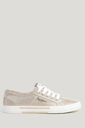 Pepe Jeans Zapatillas básicas metalizadas