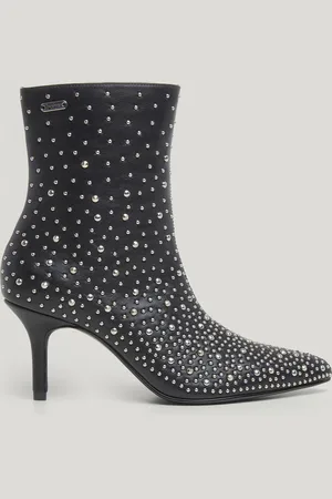 Pepe Jeans Botas de tacón alto efecto piel
