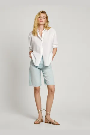 Pepe Jeans Bermuda denim fit wide