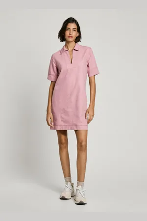 Pepe Jeans Vestido corto denim fit loose