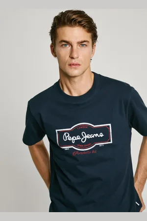 Pepe Jeans Camiseta logo estampado fit regular
