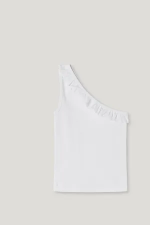 Pepe Jeans Camiseta canalé asimétrica