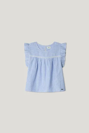 Pepe Jeans Blusa rayas manga mariposa