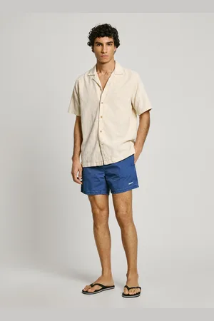 Pepe Jeans Bañador bermuda lavada en prenda
