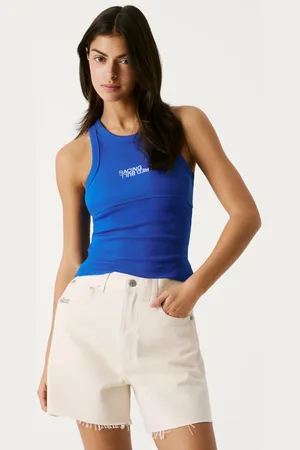 Pepe Jeans Camiseta canalé sin mangas