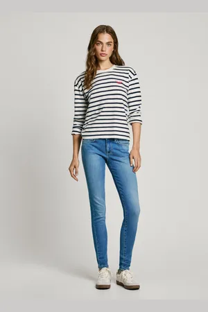 Pepe Jeans Jeans fit skinny y tiro bajo - soho