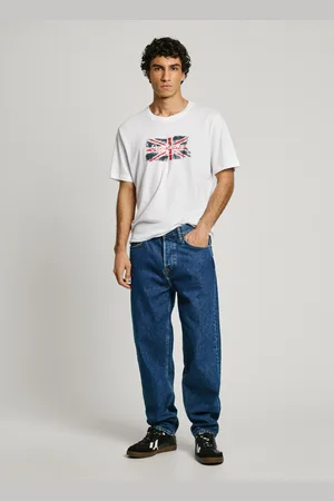 Pepe Jeans Camiseta logo union jack fit regular