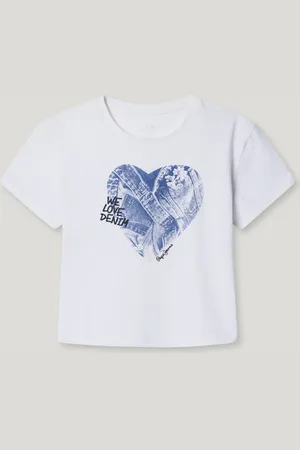 Pepe Jeans Camiseta corazón estampado