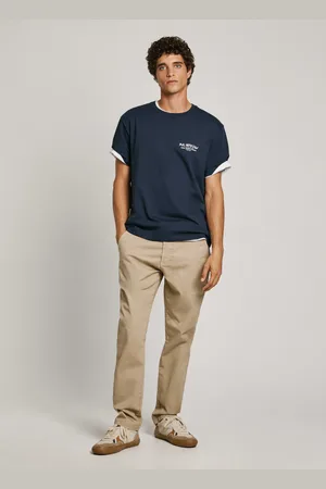 Pepe Jeans Pantalón chino tejido elástico