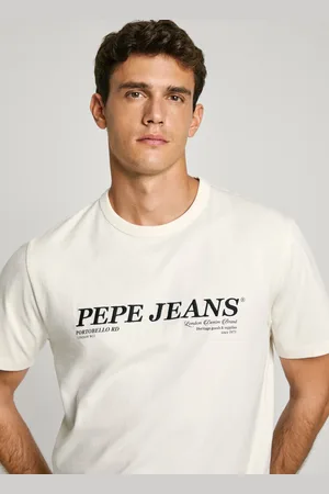 Pepe Jeans Camiseta logo bordado fit regular