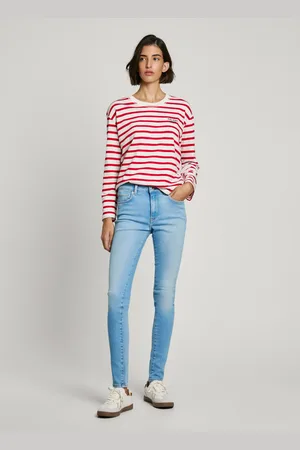 Pepe Jeans Jeans fit skinny y tiro medio - regent