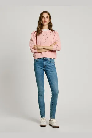 Pepe Jeans Jeans fit skinny y tiro medio - regent