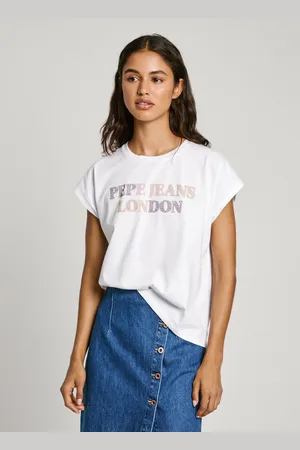 Pepe Jeans Camiseta logo strass