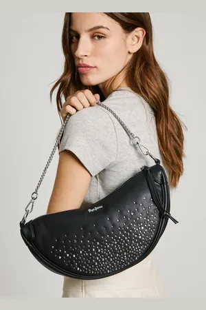 Pepe Jeans Bolso media luna efecto piel