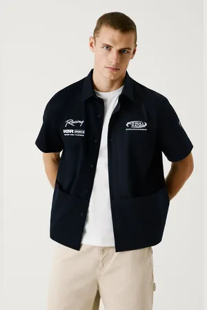 Pepe Jeans Camisa sarga fit oversize