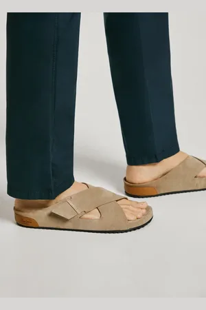 Pepe Jeans Sandalias cruzadas de ante
