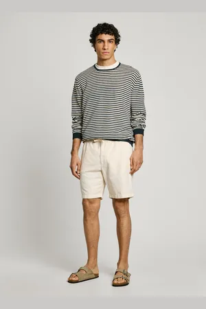 Pepe Jeans Bermuda lino fit relaxed