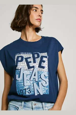 Pepe Jeans Camiseta maxi logo estampado