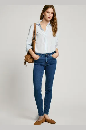 Pepe Jeans Jeans fit skinny y tiro medio - regent