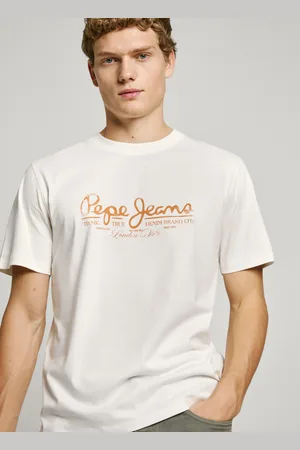 Pepe Jeans Camiseta logo estampado fit regular