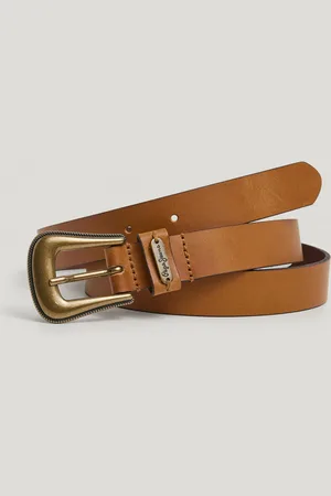 Pepe Jeans Cinturón piel hebilla metálica