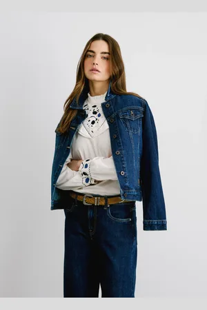 Pepe Jeans Blusa popelín con detalles bordados