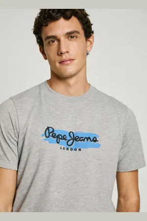 Pepe Jeans Camiseta logo estampado fit regular