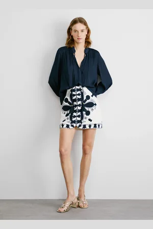 Pepe Jeans Falda corta bordada
