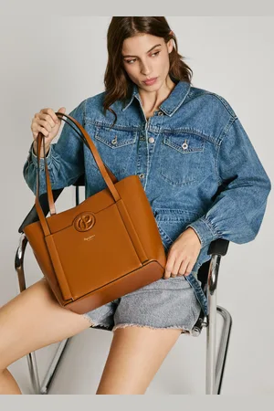 Pepe Jeans Bolso tote efecto piel