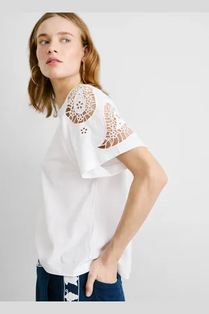 Pepe Jeans Camiseta con mangas bordadas