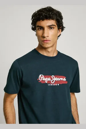 Pepe Jeans Camiseta logo estampado fit regular