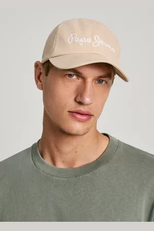 Pepe Jeans Gorra sarga con logo bordado