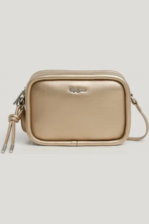 Pepe Jeans Bandolera metalizada efecto piel