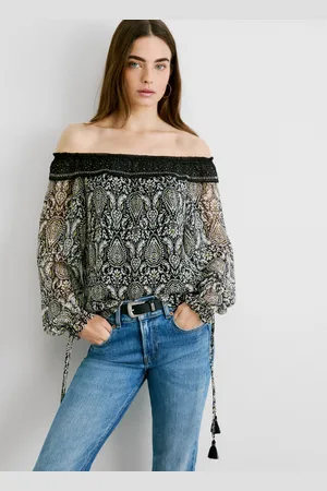Pepe Jeans Blusa chifón estampado paisley