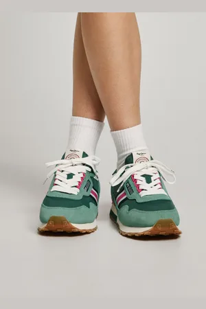 Pepe Jeans Zapatillas running con detalles en ante - kingston
