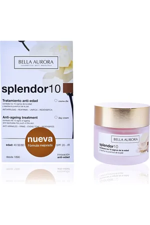 Bella Aurora SPLENDOR 10 tratamiento anti-edad SPF20. Antiarrugas y Antiedad. Edad: Más de 50 años. Tipo de Piel: Todo Tipo de Pieles. Tratamiento: Día. Texturas: Crema. Protección SPF: Media SPF 20