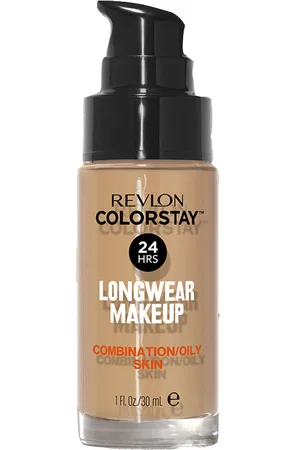 Revlon Mass Market COLORSTAY foundation combination/oily skin. Base de maquillaje. Edad: Entre 18 y 25 años, Entre 26 y 35 años, Entre 36 y 50 años, Más de 50 años, Menos de 18 años. Tipo de Piel: Mixta, Grasa. Texturas: Fluido. Formato: Dosificador